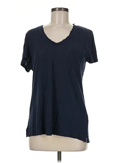Pre-owned Caslon Short Sleeve T-shirt In Blue