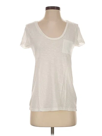 Pre-owned Caslon Short Sleeve T-shirt In Ivory