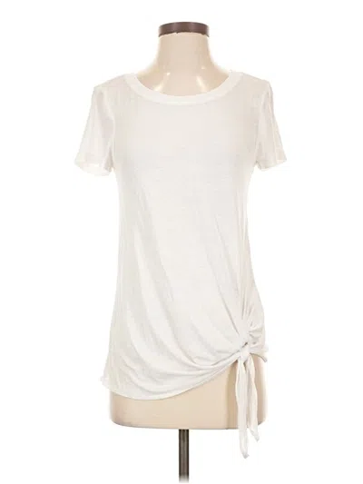 Pre-owned Caslon Short Sleeve T-shirt In Ivory