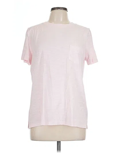 Pre-owned Caslon Short Sleeve T-shirt In Pink