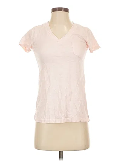 Pre-owned Caslon Short Sleeve T-shirt In Pink