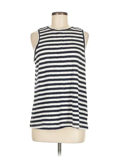 Pre-owned Caslon Sleeveless T-shirt In Blue