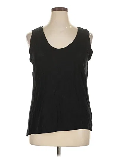 Pre-owned Caslon Sleeveless T-shirt In Black