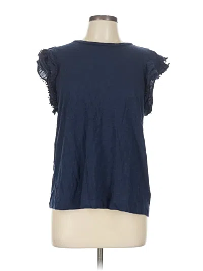Pre-owned Caslon Sleeveless T-shirt In Blue