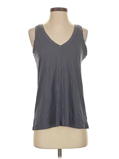 Pre-owned Caslon Sleeveless T-shirt In Gray