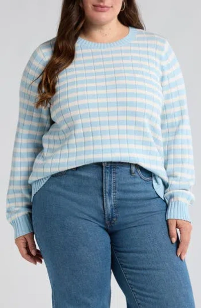 Caslon ® Stitch Play Stripe Sweater