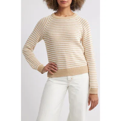 Caslon ® Stripe Pima Cotton Sweater