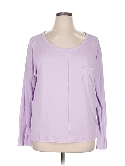 Pre-owned Caslon Sweatshirt In Purple