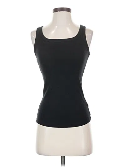 Pre-owned Caslon Tank Top Black Strapless Neckline Tops