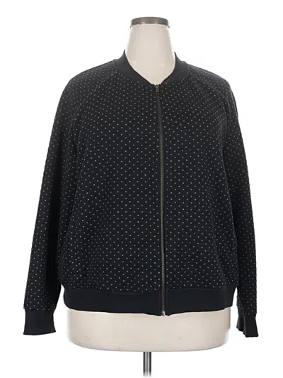 Pre-owned Caslon Track Jacket In Black