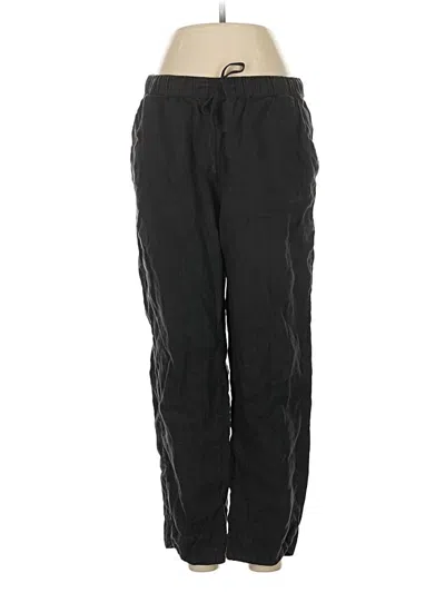 Pre-owned Caslon Track Pants In Black