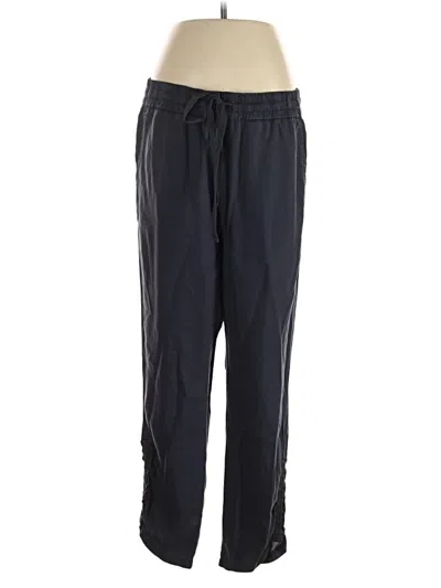 Pre-owned Caslon Track Pants In Black