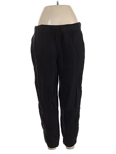 Pre-owned Caslon Track Pants In Black
