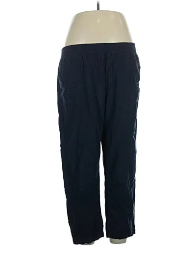 Pre-owned Caslon Track Pants In Blue