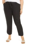 Caslon ® Tulip Hem Linen Pants In Black