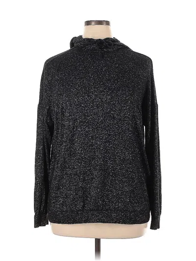 Pre-owned Caslon Turtleneck Sweater In Black