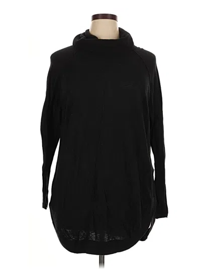 Pre-owned Caslon Turtleneck Sweater In Black