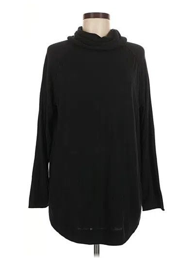 Pre-owned Caslon Turtleneck Sweater In Black