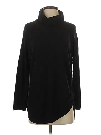 Pre-owned Caslon Turtleneck Sweater In Black