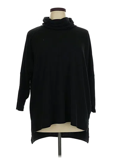 Pre-owned Caslon Turtleneck Sweater In Black