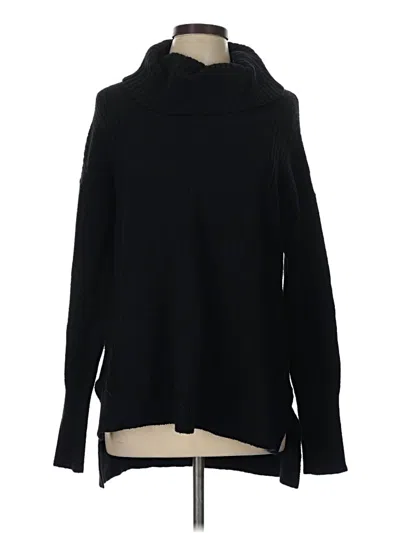 Pre-owned Caslon Turtleneck Sweater In Black