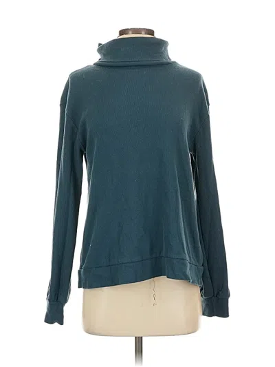 Pre-owned Caslon Turtleneck Sweater In Blue