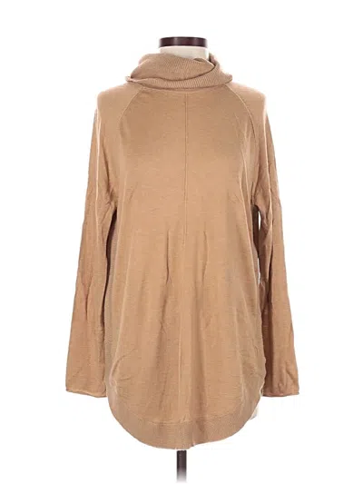 Pre-owned Caslon Turtleneck Sweater In Brown