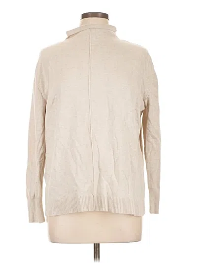 Pre-owned Caslon Turtleneck Sweater In Brown