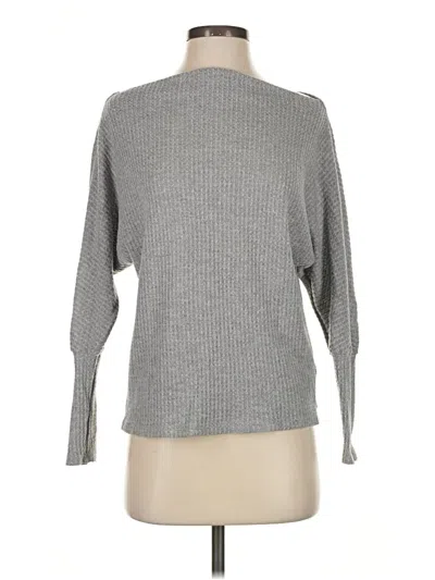 Pre-owned Caslon Turtleneck Sweater In Gray