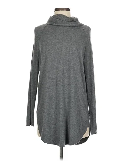Pre-owned Caslon Turtleneck Sweater In Gray