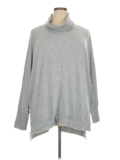Pre-owned Caslon Turtleneck Sweater In Gray