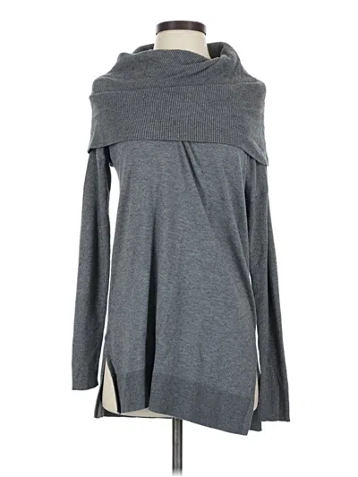 Pre-owned Caslon Turtleneck Sweater In Gray