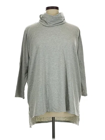 Pre-owned Caslon Turtleneck Sweater In Gray