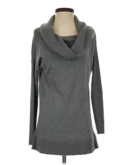 Pre-owned Caslon Turtleneck Sweater In Gray