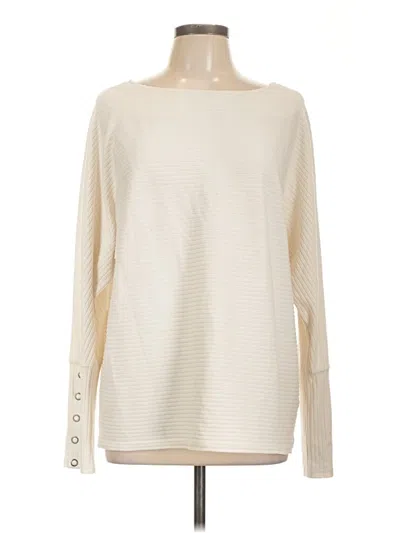 Pre-owned Caslon Turtleneck Sweater In Ivory