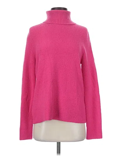 Pre-owned Caslon Turtleneck Sweater In Pink