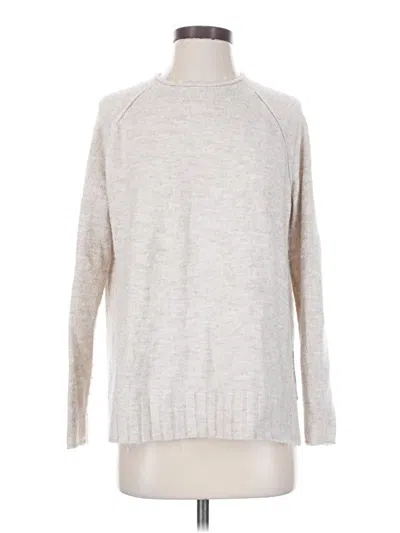 Pre-owned Caslon Turtleneck Sweater In Silver