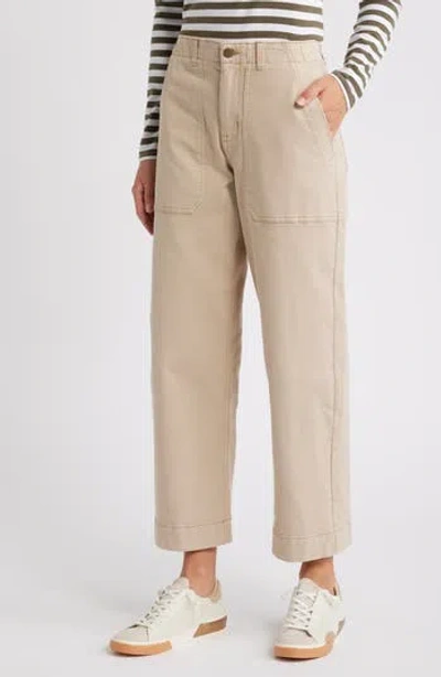 Caslon ® Twill Utility Pants In Tan Oxford