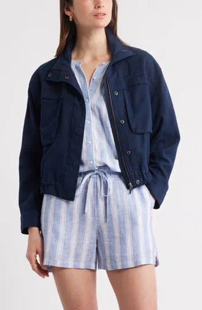 Caslon ® Utility Jacket In Blue