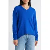 Caslon ® V-neck Sweater In Blue Surf