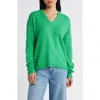 Caslon ® V-neck Sweater In Green Bright