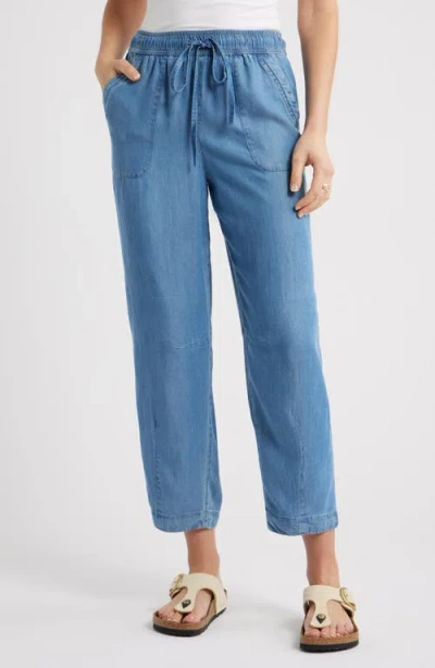 Caslonr Caslon(r) Ankle Drawstring Utility Pants In Blue