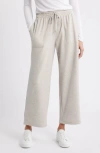 Caslonr Caslon(r) Crop Drawstring Pants In Gray