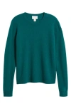 Caslonr Caslon(r) Cashmere Crewneck Sweater In Green