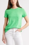 Caslonr Caslon(r) Cotton & Modal T-shirt In Green Celtic