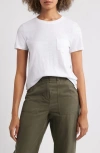 Caslonr Caslon(r) Cotton & Modal T-shirt In White