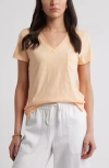 Caslonr Caslon(r) Cotton & Modal V-neck T-shirt