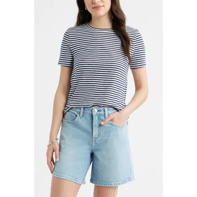 Caslonr Caslon(r) Cotton Blend Crewneck T-shirt In Multi