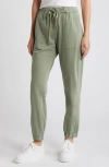 Caslonr Caslon(r) Cotton Blend Joggers In Green Dune