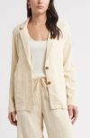 Caslonr Caslon(r) Cotton Gauze Blazer
